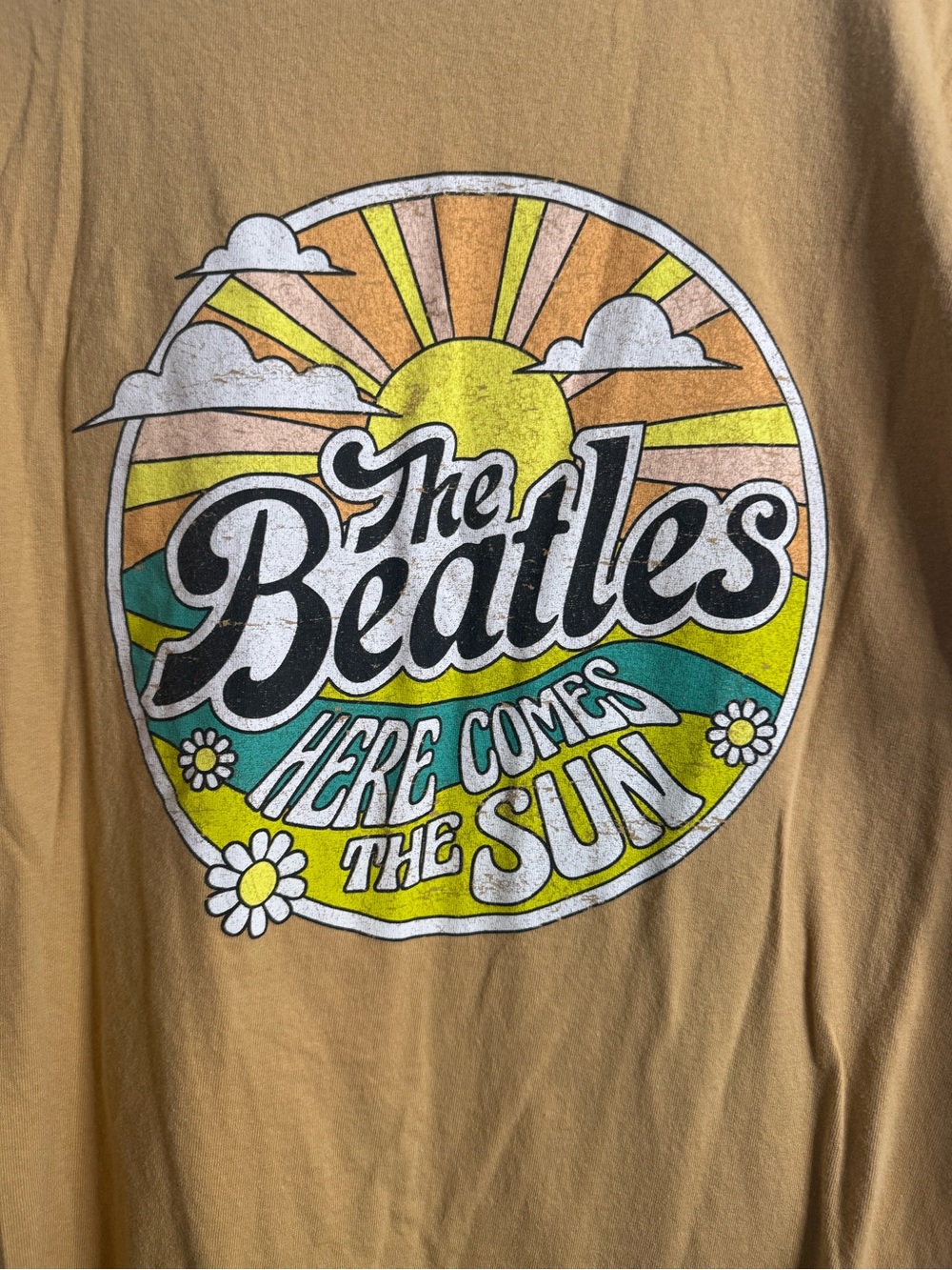 The Beatles "Here Comes The Sun" Graphic Tee (L) - Picture 2 of 3